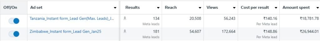 Meta Ads Performance