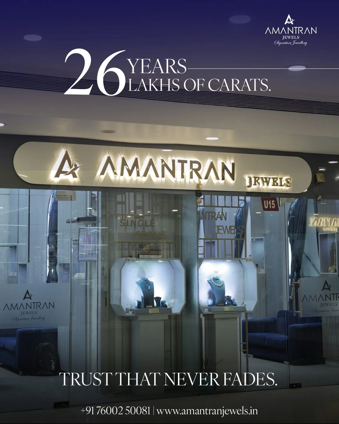 Amantran Jewels: Crafting Festive Luxury Through Video-First Storytelling & Performance Marketing